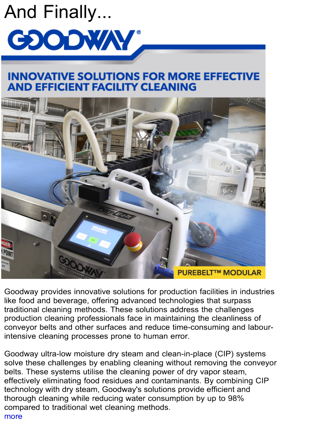 Advert: https://www.thecleanzine.com/pages/21695/goodway_innovative_solutions_for_production_facilities/