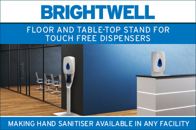 Advert: https://www.brightwell.co.uk/news/new-touch-free-dispenser