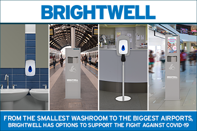 Advert: https://www.brightwell.co.uk/news/touch-free-solutions