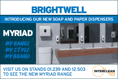Advert: https://www.brightwell.co.uk/news/introducing-myriad-our-new-soap-and-paper-dispenser-range