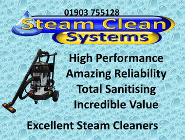 Advert: https://steamcleansystems.co.uk/?t=cleanzine
