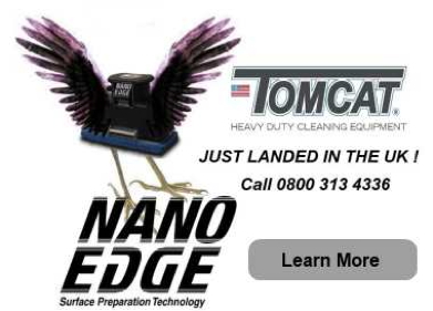 Advert: http://www.tomcat-uk.co.uk/models/nano-edge-compact-floor-scrubber/